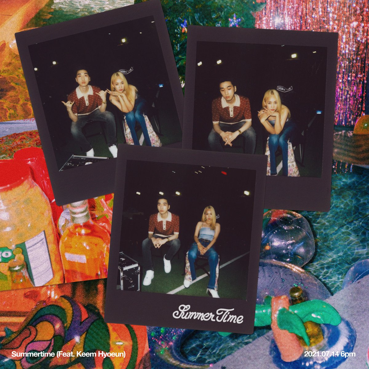 amoebakorea's tweet photo. [HA:TFELT]
'𝗦𝘂𝗺𝗺𝗲𝗿𝘁𝗶𝗺𝗲 (Feat. 김효은)'
2021.07.14 6pm (KST)
_
#핫펠트 #HATFELT #김효은 #KeemHyoeun #Summertime #210714_6pm https://t.co/8wp3kTf4wb