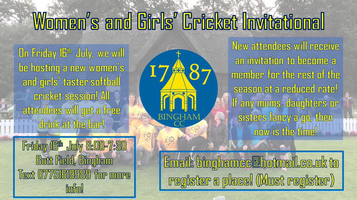 <a href="/NottsCricket/">Notts Cricket</a> <a href="/SouthNottsCL/">South Nottinghamshire Cricket League</a> <a href="/TootHillBingham/">Toot Hill School</a> <a href="/CarnarvonKS2/">CarnarvonUpperSchool</a> <a href="/TrueBingham/">True Bingham</a> <a href="/BinghamTC/">Bingham Town Council</a> <a href="/BinghamBelles/">BinghamBelles</a> <a href="/BTFCComms/">Bingham Town FC</a> pls RT?