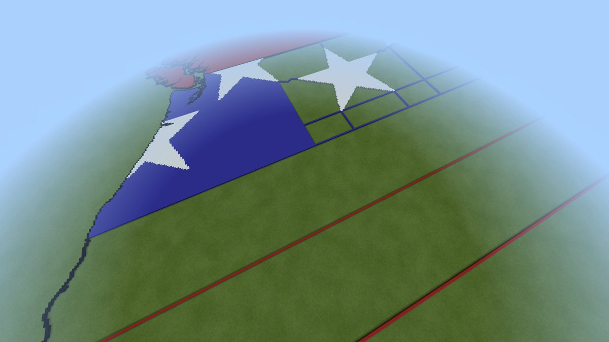MaybeItsCrab's tweet photo. Decent Start On Th USA #minecraft #pixelart https://t.co/tBF8VJGWcv
