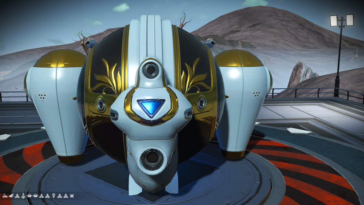 Richard52268932's tweet photo. Torigus TU9, Isdoraijung Galaxy-As a rule I don't do exotics but this one came down next to me. #isdoraijung #exotics #nomanssky #hellogames #ps4share #tradingpost #nms #interloper #shiphunter https://t.co/0NBvlo8H3t