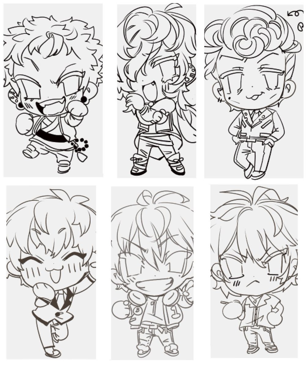 YESSSS lines for all the hypmic charms are done! aside from a few small things to fix gonna start on color :D

#wip 
