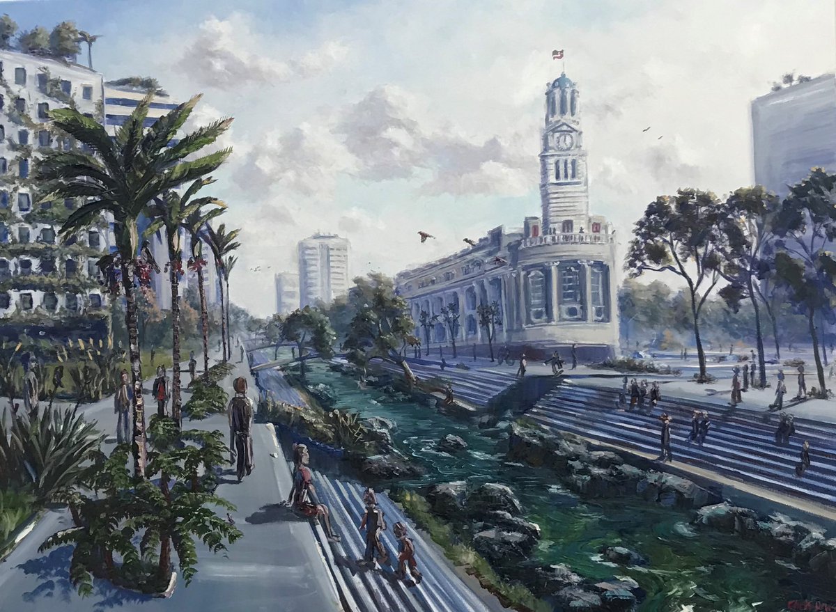 So much good and so much bad and also some things wonderful: the news about Queen St, my <a href="/nzherald/">nzherald</a> column tomorrow (Pic: Is <a href="/AklCouncil/">Auckland Council</a> about to adopt the proposals for Queen St by the outstanding artist Chris Dews?)
