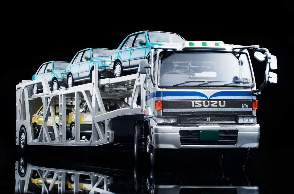 ミニカー予約】トミーテックより、 1/64 TLV-N225b いすゞ810EX カー