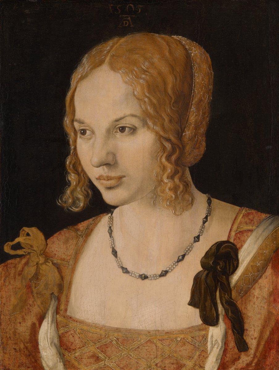 plummie9's tweet photo. Albrecht  Dürer (1471 - 1528)

Portrait of a Venetian lady, 1505.

Kunsthistorisches Museum, Wien.

#GermanRenaissance https://t.co/BDWqTB1NIO