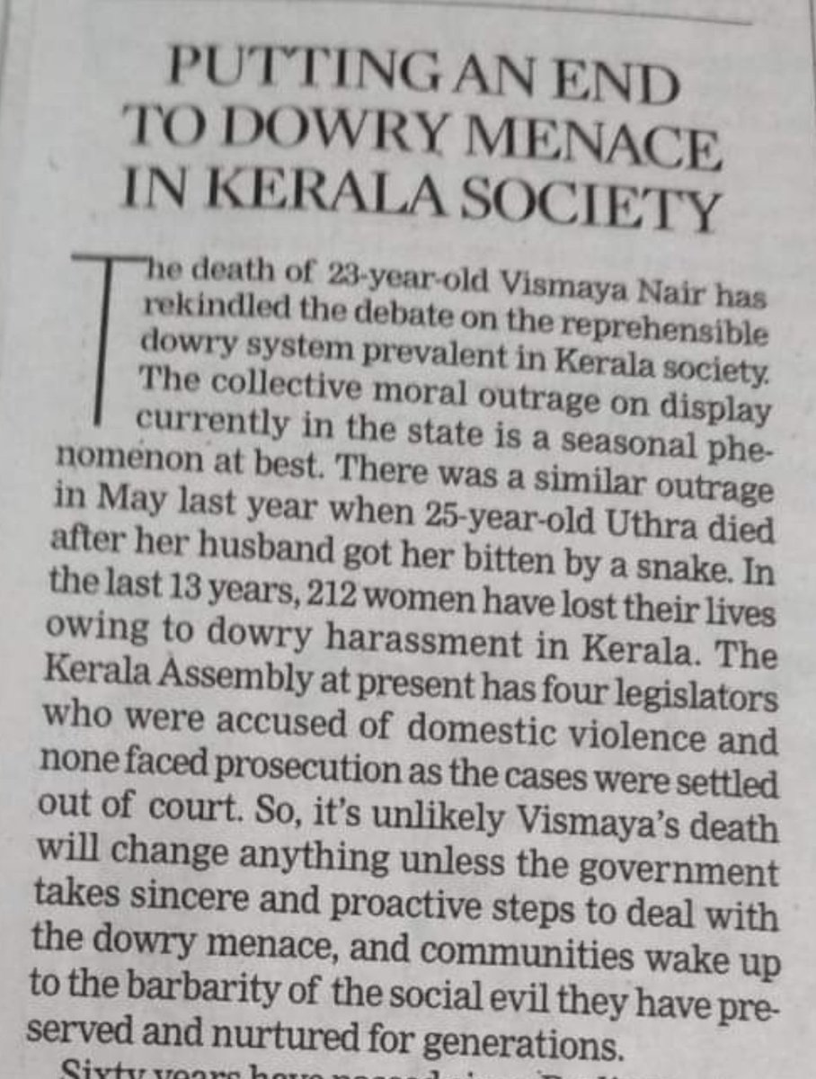 vinuvjohn's tweet photo. ആ നാല് നിയമസഭാംഗങ്ങൾ ആരെന്ന് പറയാൻ വിസ്മയക്കു വേണ്ടി വിതുമ്പുന്ന LDF/ UDF നേതാക്കൾക്ക് കഴിയുമോ? https://t.co/sWvBuINiFI