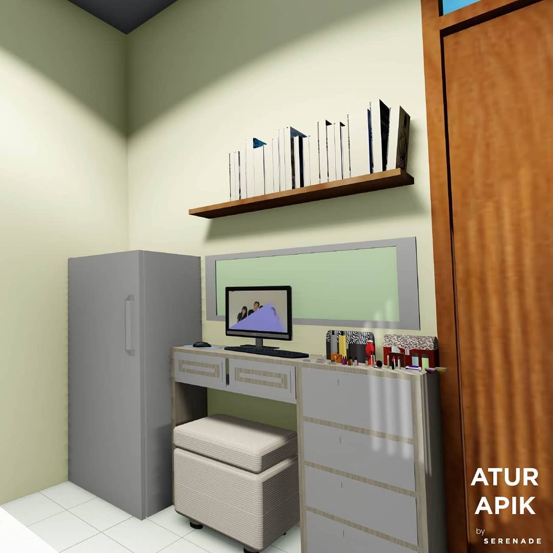 Yang bingung mau ngapain pas PPKM gini, ngemake-over kamar sabi gak seh~. Nih minde kasih inspirasi buat kamu yang punya kamar ukuran 2,5 x 2,5. BUDGETNYA 1 JUTA udah bisa make over jadi kayak gini~ 🤭😍