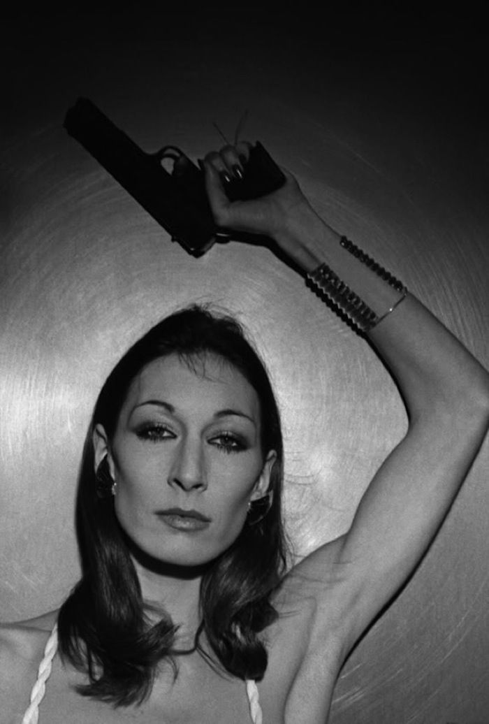 Anjelica Huston photographed by Ara Gallant in the 1970s. happy birthday to a badass queen 