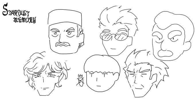 これは昨日の通話配信中に記憶力だけで描いた0083
全然ピンと来なかった人が一人いる 