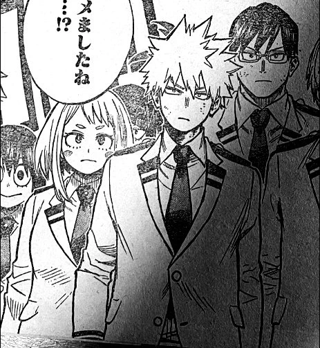 BAKUGOU IN A TIE good lord i am so happy thank you for getting him properly dressed up 