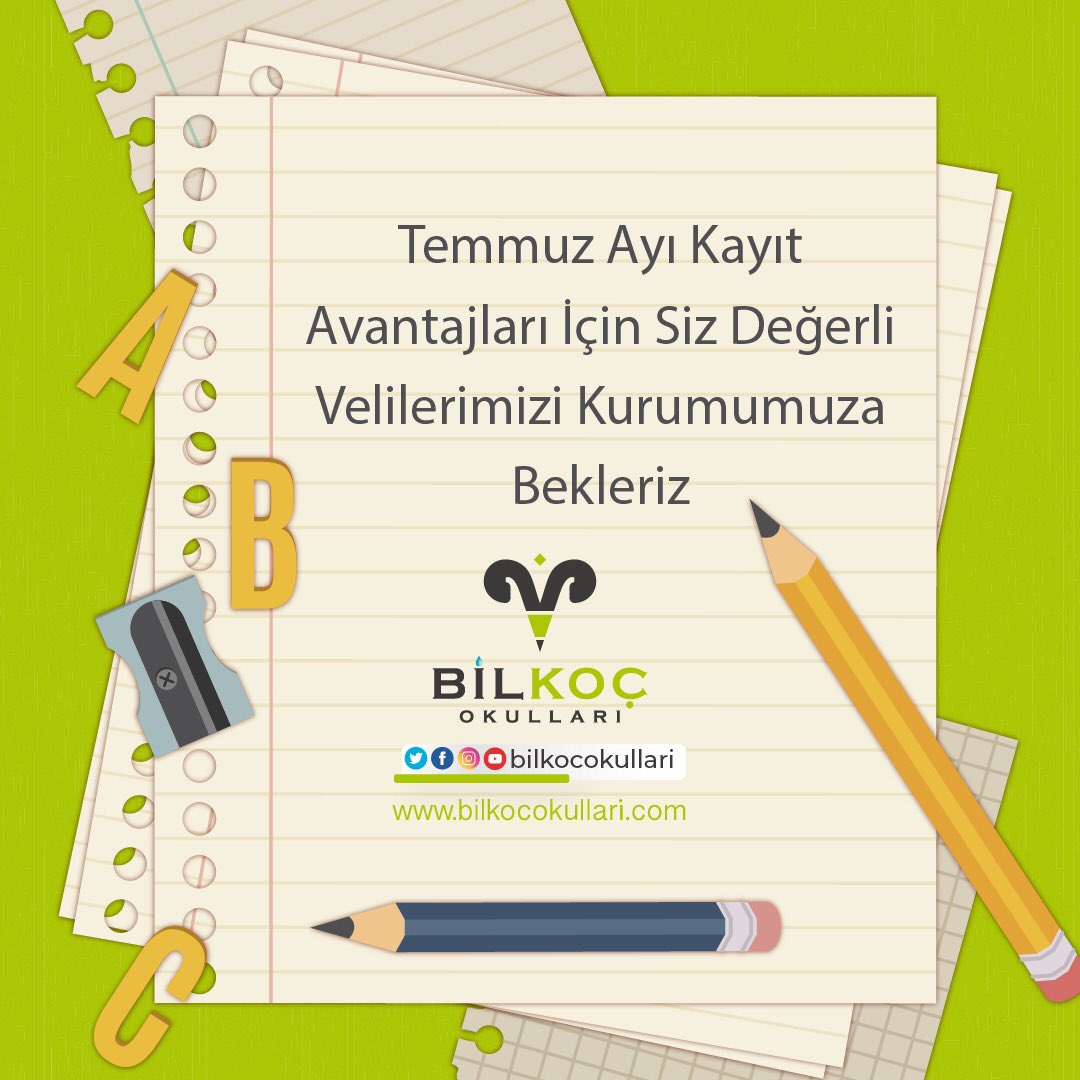 bilkocokullari's tweet photo. Temmuz Ayı Kayıt Avantajları İçin Siz Değerli Velilerimizi Kurumumuza Bekleriz

#bilkoçokulları #diyarbakırbilkoçokulları #okul #diyarbakırkolej #anaokulu #ortaokul #lise #diyarbakırlise #diyarbakıranaokulu #eğitim #diyarbakıreğitim #eğitimveöğretim #diyarbakırözelokul https://t.co/nj82Gd2Ol5