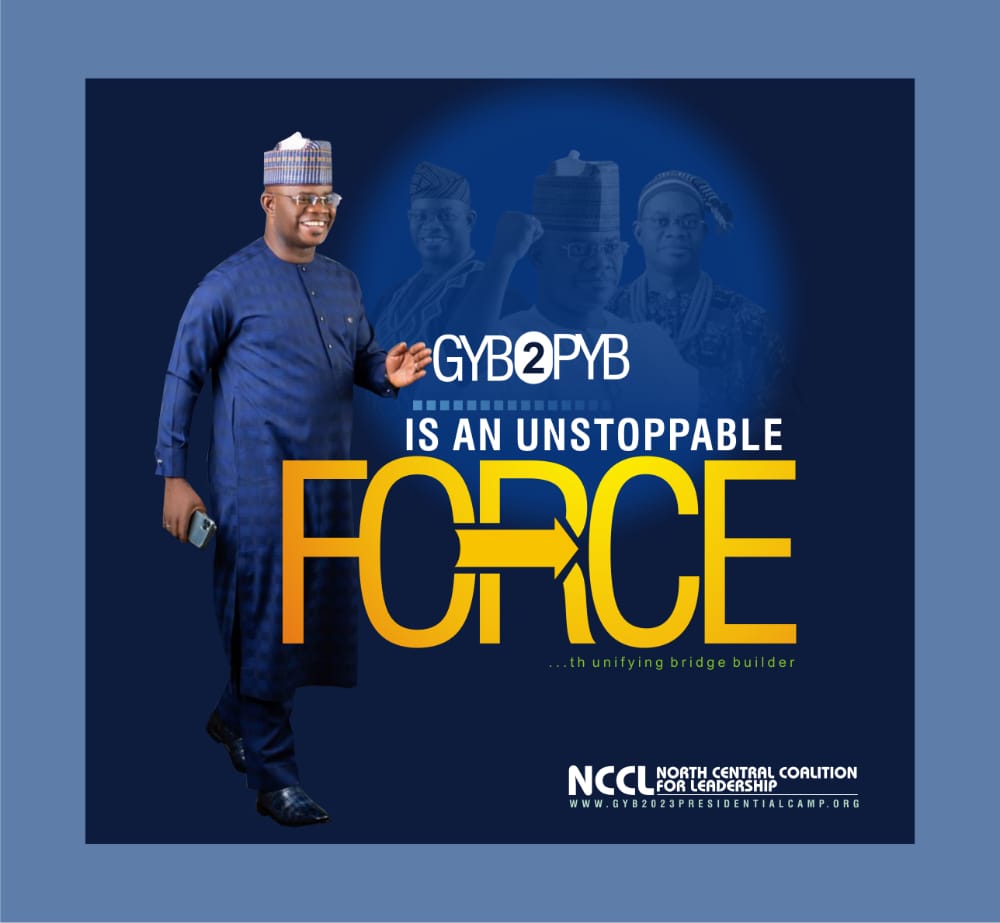 gyb2pyb's tweet photo. Governor Yahaya Bello is an unstoppable force . Who can stop a man who God lifted ?

@typanku https://t.co/valOBR1txT