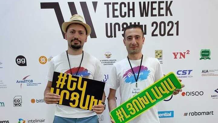 PinsightAI's tweet photo. We had an exciting experience in Stepanakert this weekend. Our team participated in the #TechWeekArtsakh where our founder/CEO @HrantMetric stressed the importance of developing #AIcommunity in Armenia especially trough engaging more junior people trough internship programs. https://t.co/y9qn1dnTSm