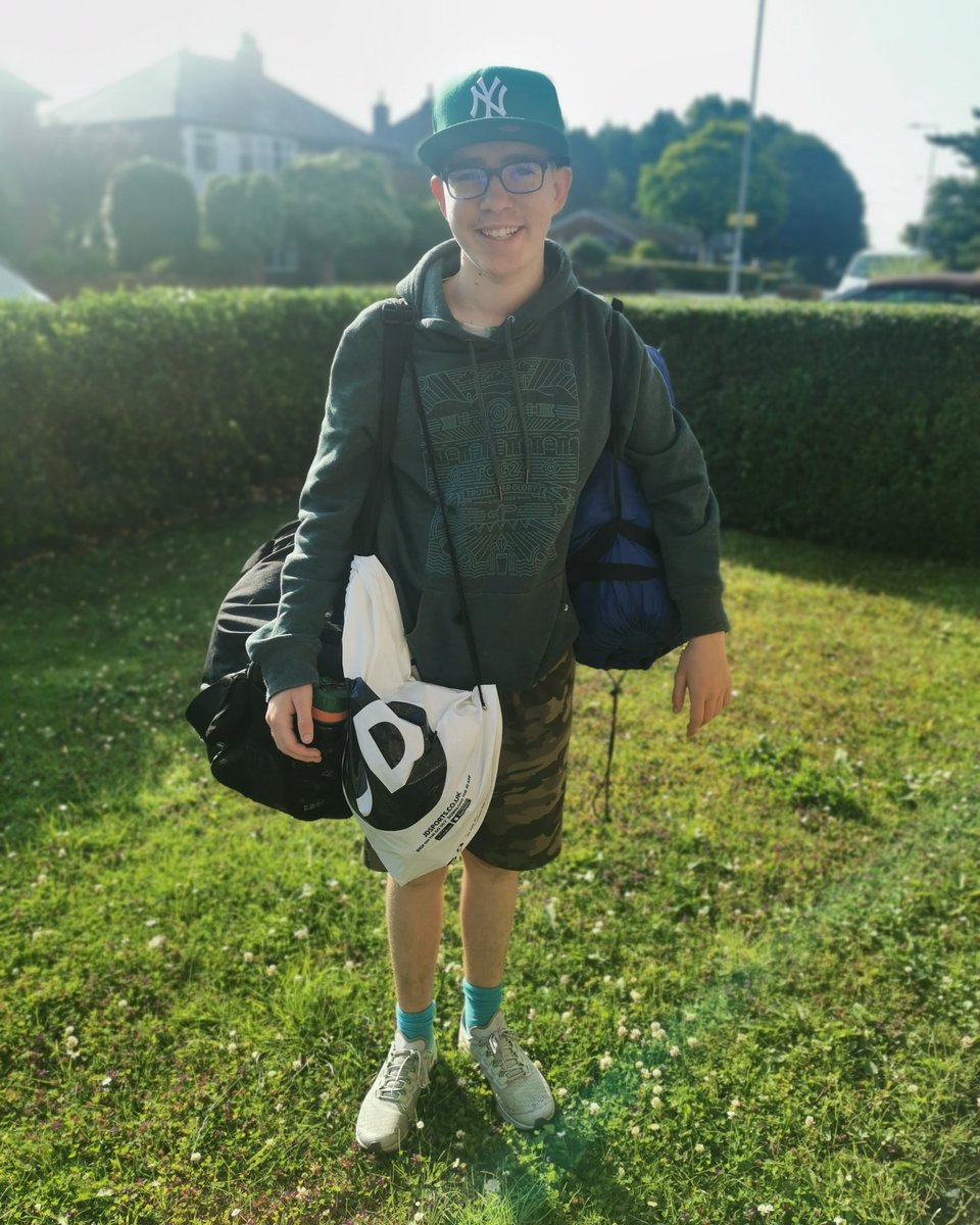 Lucas off on a 2 day expedition for his bronze <a href="/DofE/">The Duke of Edinburgh’s Award</a> Very impressed with his organisation skills so far <a href="/BoltonSchool/">Bolton School</a> <a href="/Philip_Britton/">Philip Britton MBE</a> @Boltonoutdoor @SportatBolton