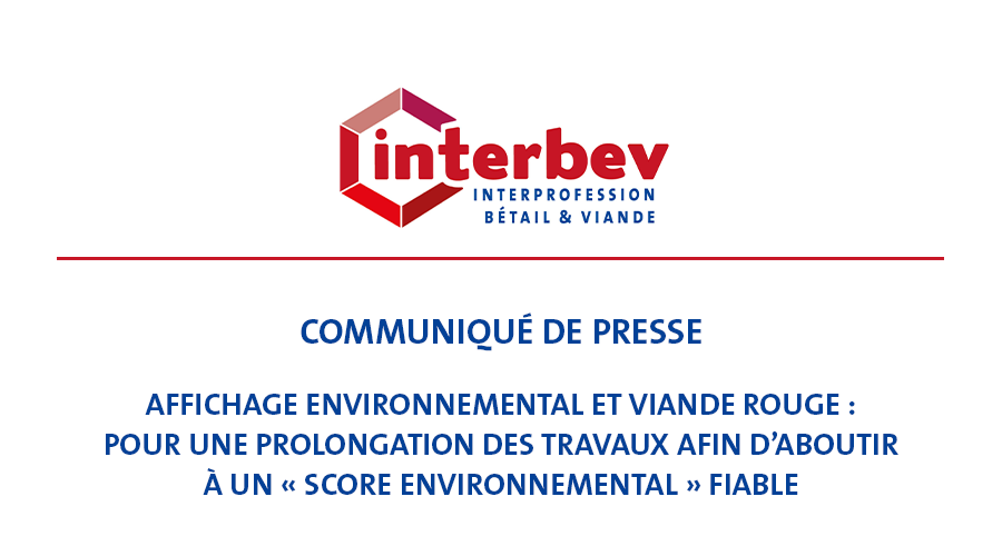 [Affichage environnemental et viande rouge]
L’expérimentation d’INTERBEV démontre qu’un autre système de notation est possible. L’interprofession demande aux pouvoirs publics de prolonger les travaux pour aboutir a un « score environnemental » fiable !
CP➡️bit.ly/CP_affichage_e…