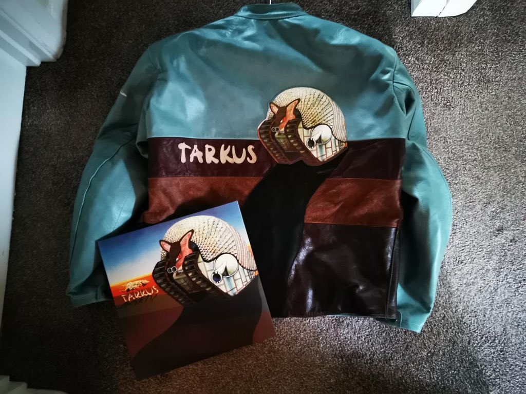 HideoutLeather's tweet photo. “Kate, I’d like a jacket based on my favourite Album? “ “Of course Phil, no problem! “ https://t.co/3Alfvawxpi