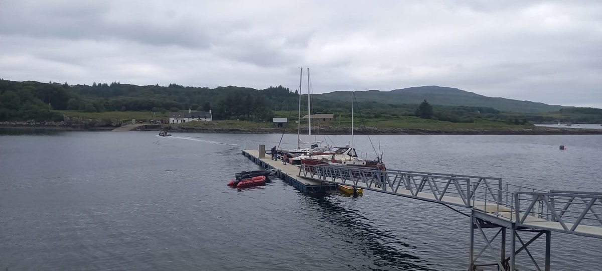 Another early start today, but this time at the Ulva ferry terminal, Isle of Mull. #NationalNetwork #FuelManagement