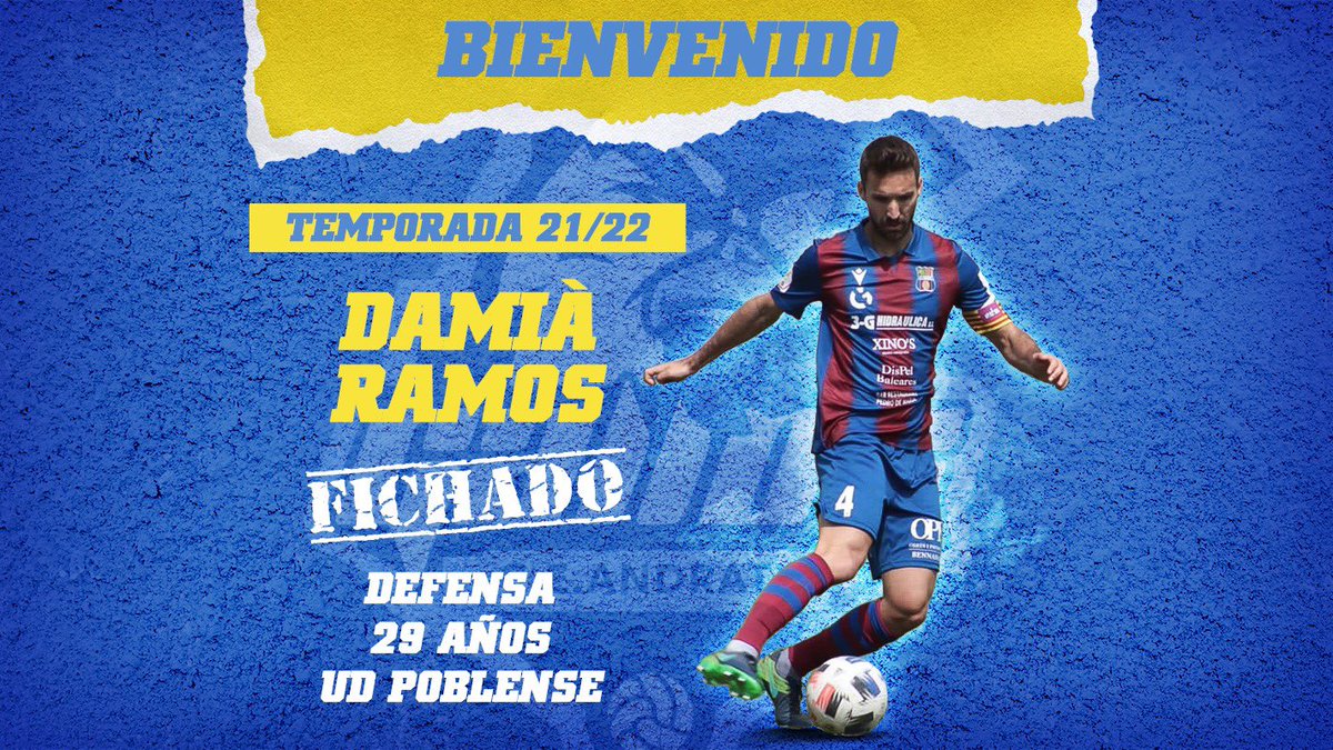 ce_andratx's tweet photo. ¡FICHAJE! (@DamiaRamos) Damià Ramos, defensa procedente del @udpoblense  
Bienvenido y suerte Damià 🐓🔵

#VAMOSGALLOS 🐓
#SENYICOMPROMIS 💙 https://t.co/4Kxaev28YT