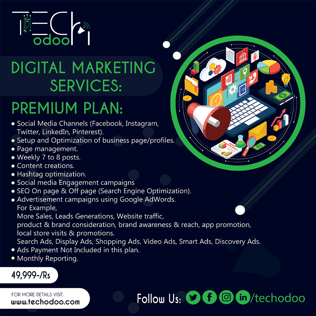 TechOdoo's tweet image. TECHODOO💕
🏠 #Techodoo is a #top #Level #Software &amp;amp; 
  #digitalmarketingagency providing you #best services.
👉 #providing an #effective #digitalmarketing #plans 
🌀 #basic #plan 
🌀 #standard #plan 
🌀 #premium #plan 
 💕if you are #intersted Contact Now:- 
📞+92 318 1981938