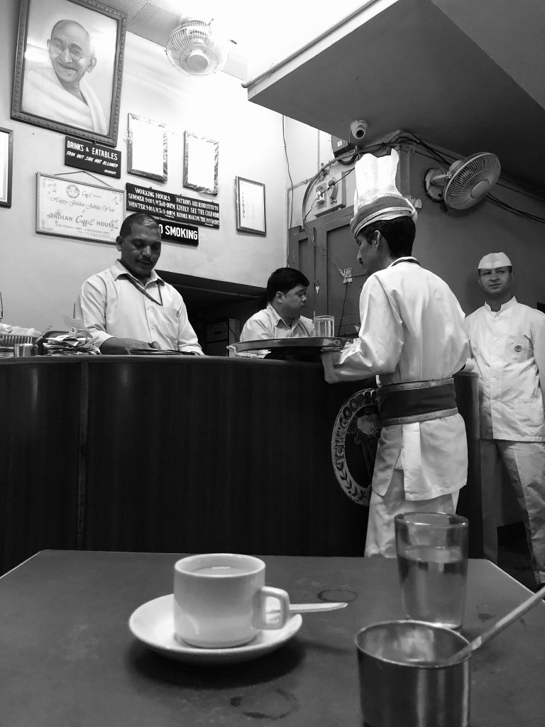 My first tryst with coffee 

#IndianCoffeeHouse