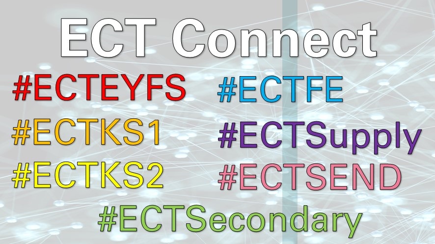 MrTs_NQTs's tweet photo. Looking to connect ready for September? Join in with ECT connect.
Introduce yourself and let us know what you will be teaching - use one of the #s below.
Find other ECTs to connect with and build your network
#ECTEYFS
#ECTKS1
#ECTKS2
#ECTSecondary
#ECTFE
#ECTSEND
#ECTSupply https://t.co/iphp09ru6O