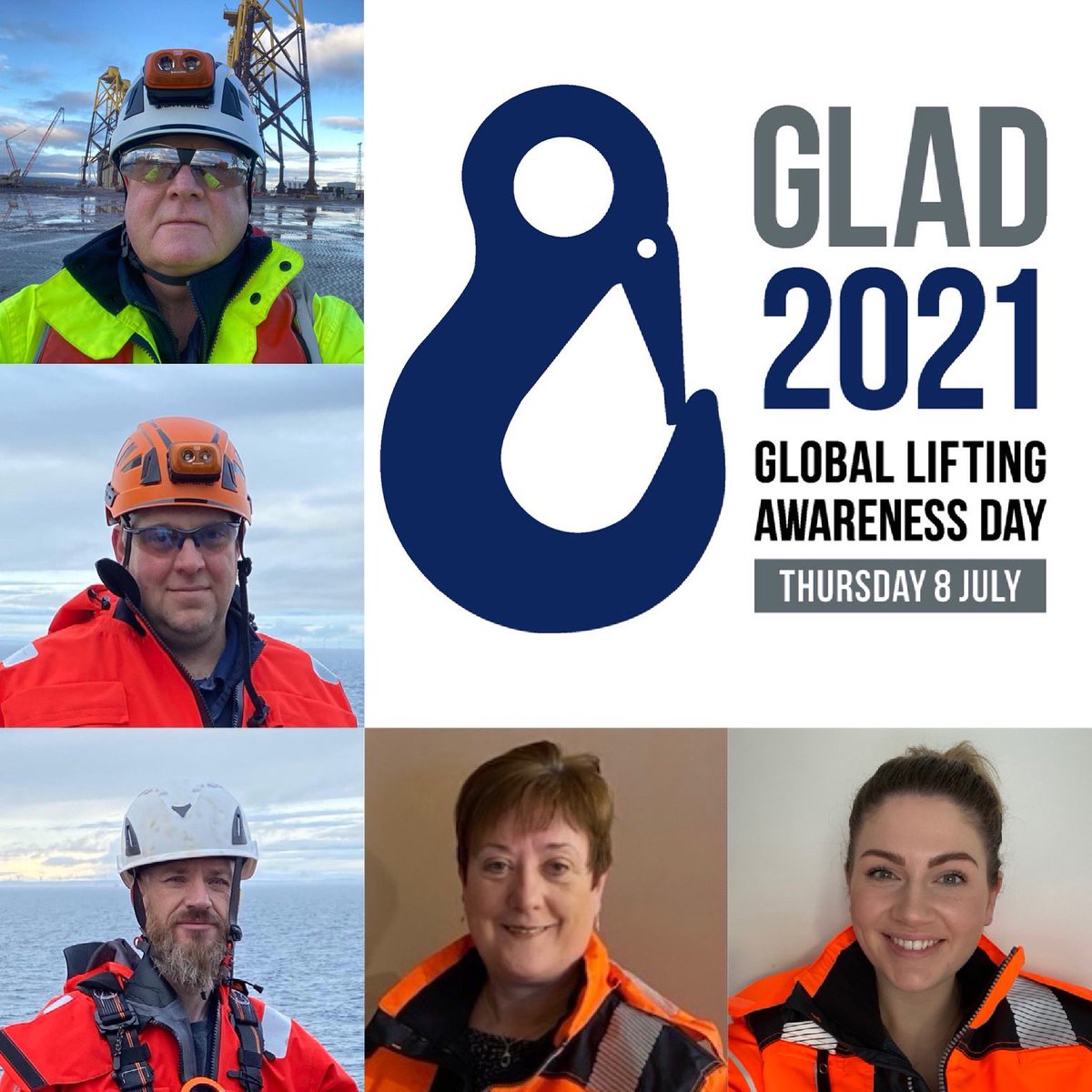 nMarineServices's tweet photo. Northern Marine Services are delighted to support Global Lifting Awareness Day 2021 to help recognise the importance of high standards in lifting, the significance in quality and how to ensure best lifting practice. 

#GLAD2021 #globalliftingawarenessday2021 https://t.co/4Bfm4uImf5