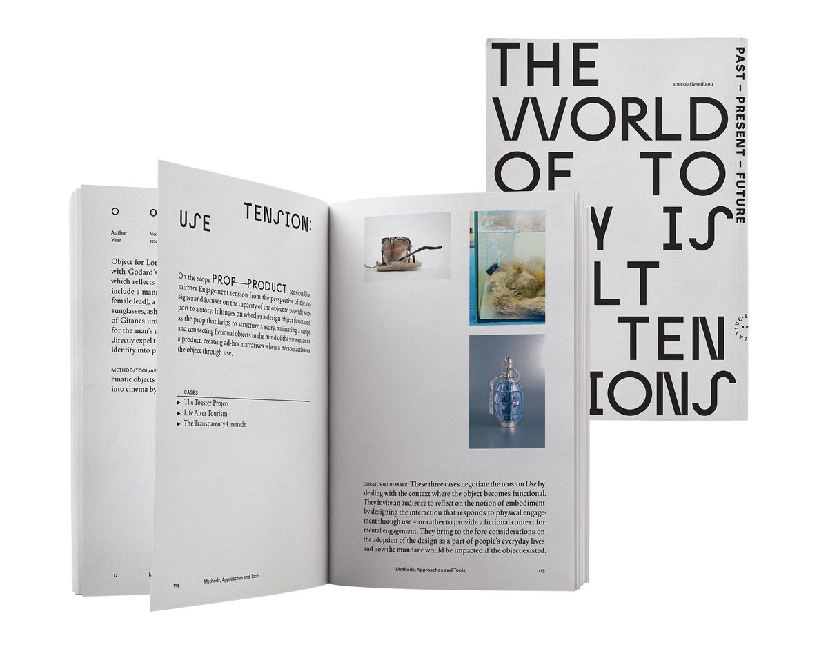 ❗️Get your own copy if you haven't already 👇

The book "Beyond Speculative Design: Past – Present – Future" is the main outcome of the SpeculativeEdu project and is a comprehensive reflection on our work within it.

speculativeedu.eu/beyond-specula…