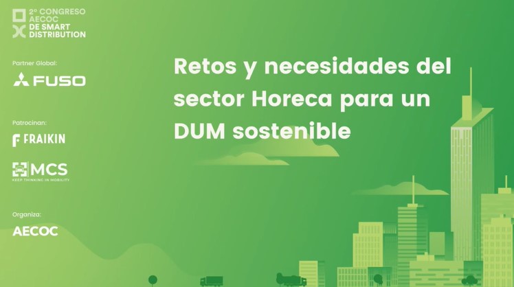 Pascual's tweet photo. ¡Ya ha dado comienzo la segunda jornada de #AECOCSmartDistribution! En pocos minutos, Pedro Marín, nuestro director de Logística y Distribución, intervendrá para hablar de los Retos y necesidades del sector Horeca para una DUM Sostenible. ⬇ https://t.co/M4dx9np1P4