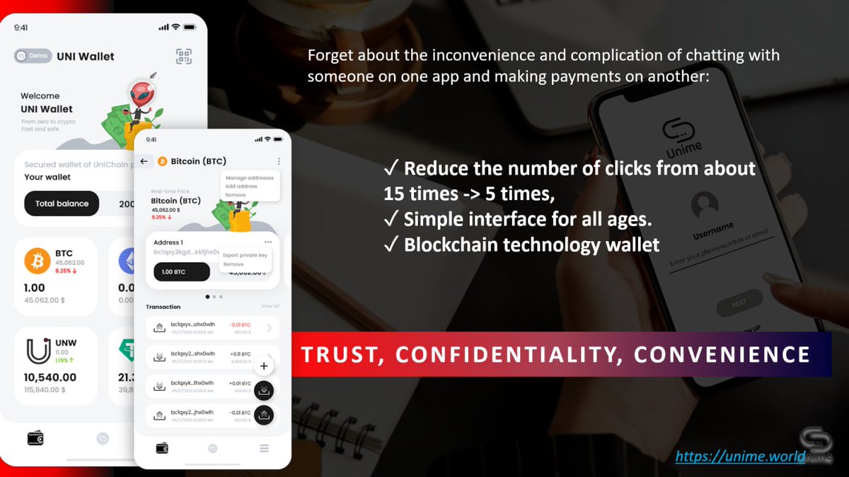 UniMeWorld's tweet photo. Upgraded Version 🚀
🛎  07/ July/ 2021
 ⚙️ IOS V1.2.6
⚡️Several UI views for the chat feature have been improved.
⚡️Wallet functionality for the BSC, TRON, and ETH networks has been added
https://t.co/1ZAdsCXI2x https://t.co/BeIefS3c4h