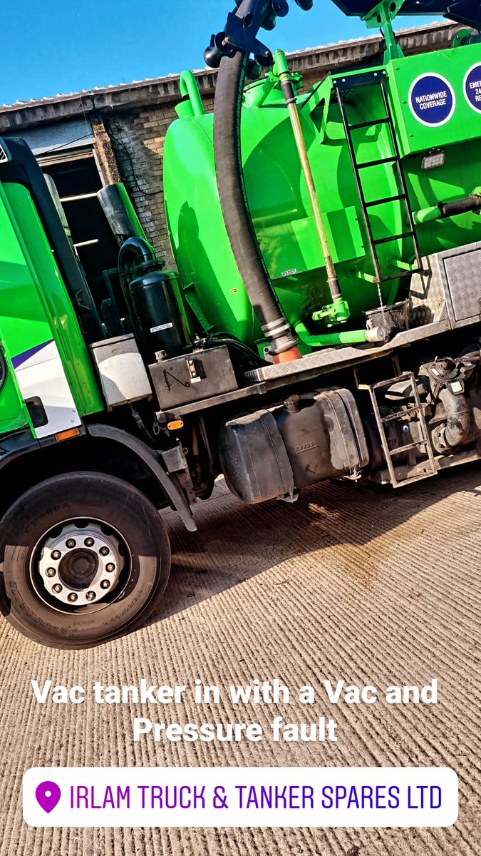irlamtt's tweet photo. Good morning, busy start to the day today! We've had 2 VOSA Inspection and Brake tests on a Scania and Isuzu, we've had a Vac tank in with a Vac and Pressure fault, the tank test we carried out we've found an intercompartment leak leak! Pot 2 to 1 so stripping down to investigate https://t.co/rY5txmWmFF