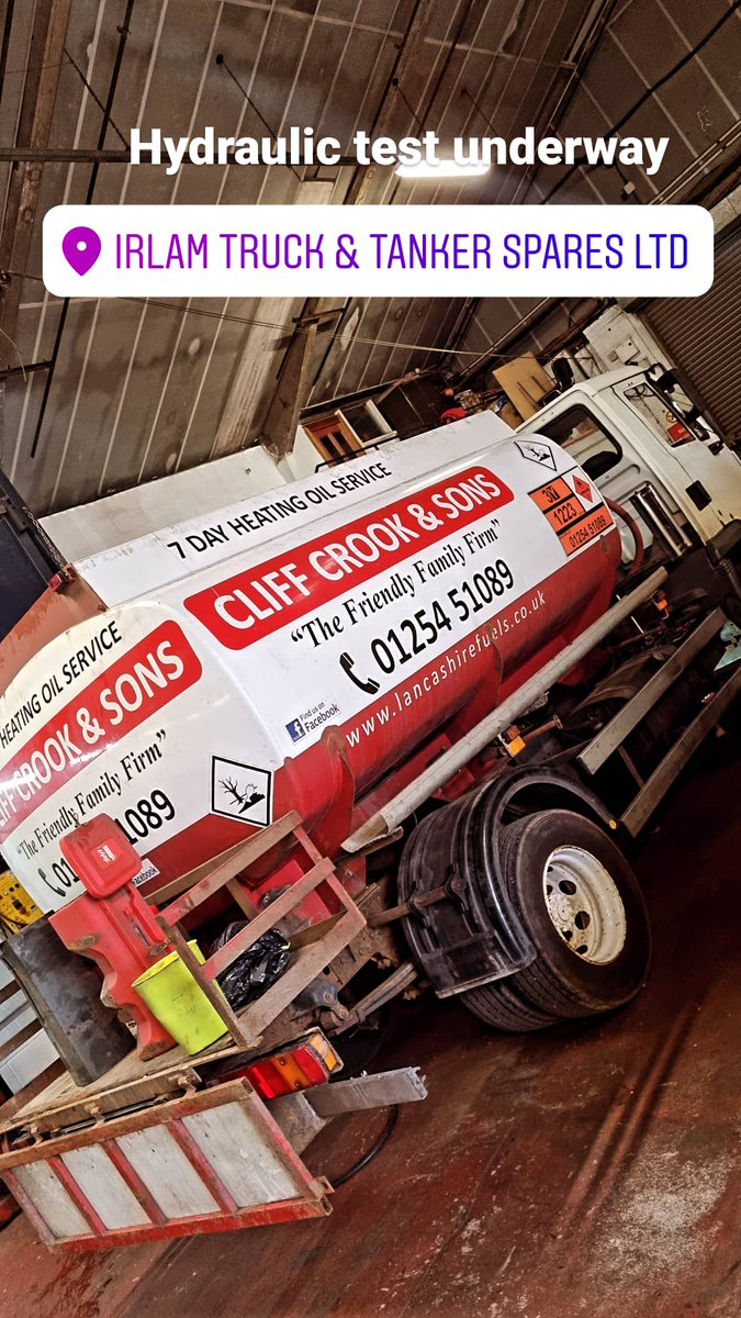 irlamtt's tweet photo. Good morning, busy start to the day today! We've had 2 VOSA Inspection and Brake tests on a Scania and Isuzu, we've had a Vac tank in with a Vac and Pressure fault, the tank test we carried out we've found an intercompartment leak leak! Pot 2 to 1 so stripping down to investigate https://t.co/rY5txmWmFF