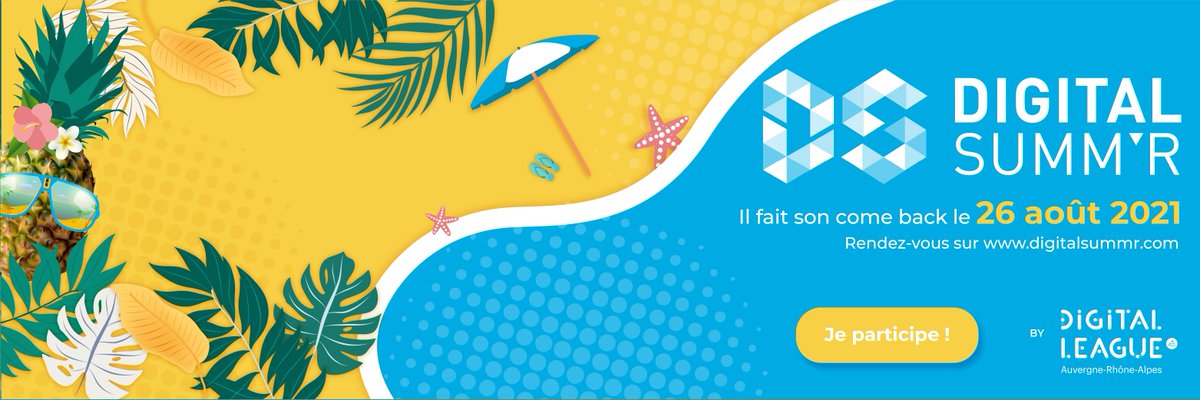[Event 26.08] ☀️  <a href="/DigitalSummR/">DigitalSummR by Digital League</a> revient ! 

LA journée estivale pour partager, faire évoluer et grandir nos entreprises du numérique organisée par Digital League

+ d'infos et programme 👉 lnkd.in/dqBDKnC ​

✨ La billetterie vient d'ouvrir 👉 bit.ly/3jM5q28
