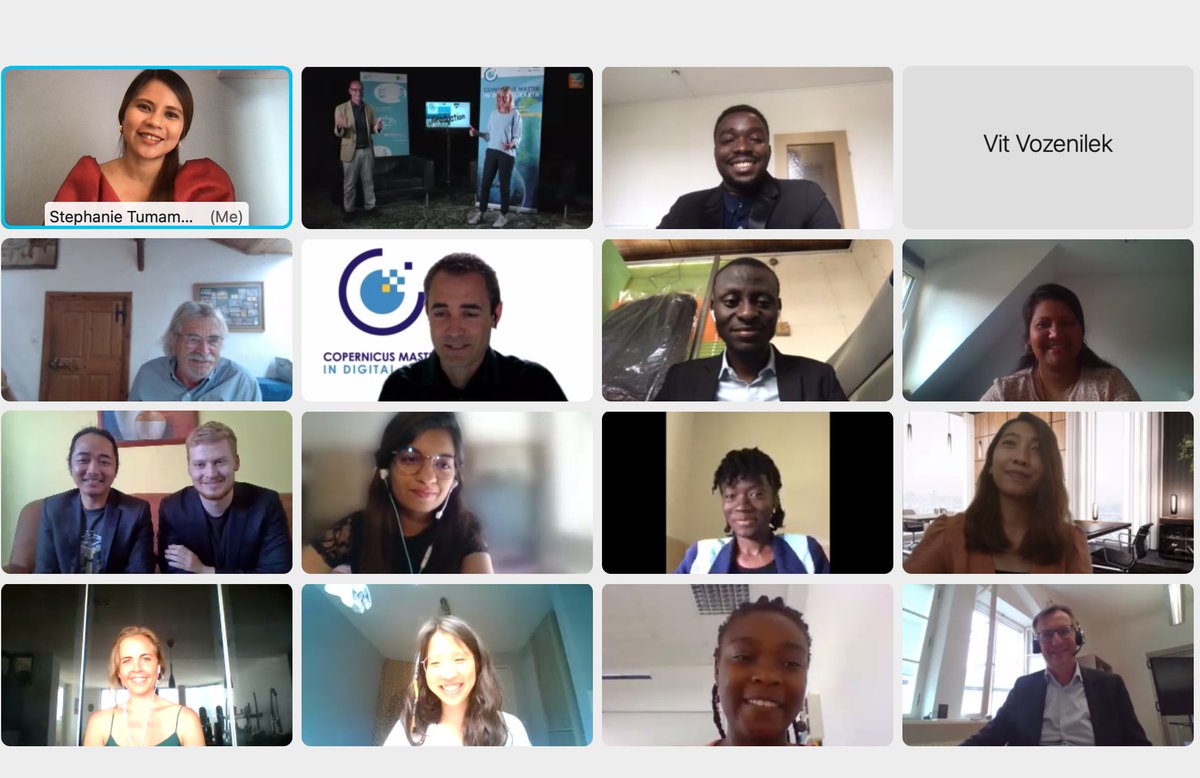 #EMCDEGrad Happy to share COPERNICUS MASTER IN DIGITAL EARTH #graduation @PLUS_1622 &amp; #SOPROUD of ALL STUDENTS 👏🏻 Special thanks to #PLUS #ViceRector for Academic Affairs Prof Weichbold , for his personal message to all #alumni! #EO #GIScientist #MSc #UBS #UPOL #Copernicus #EMJMD