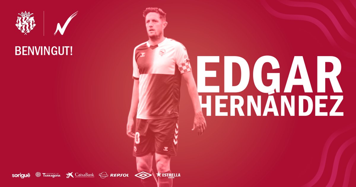 OFICIAL | ✍ <a href="/Edgarherma/">Edgar Hernan</a>, nou jugador del Nàstic‼

➡ bit.ly/3AHct2j
#BenvingutEdgar

➡ bit.ly/3wzqeNj