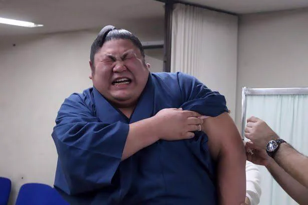 実は苦手な人多数？痛がり方が半端ない注射力士シリーズwww