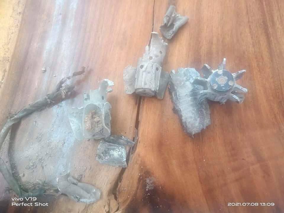 AliceFayMM1's tweet photo. SAC terrorists opened fire on Shaehoung Amyint Myohaung Village , Chaung-U Township, Monywa, using heavy weapons on July 8 Morning. No casualties were reported. #StopTorture #WhatsHappeningInMyanmar #July8Coup https://t.co/6tLVs89yAr