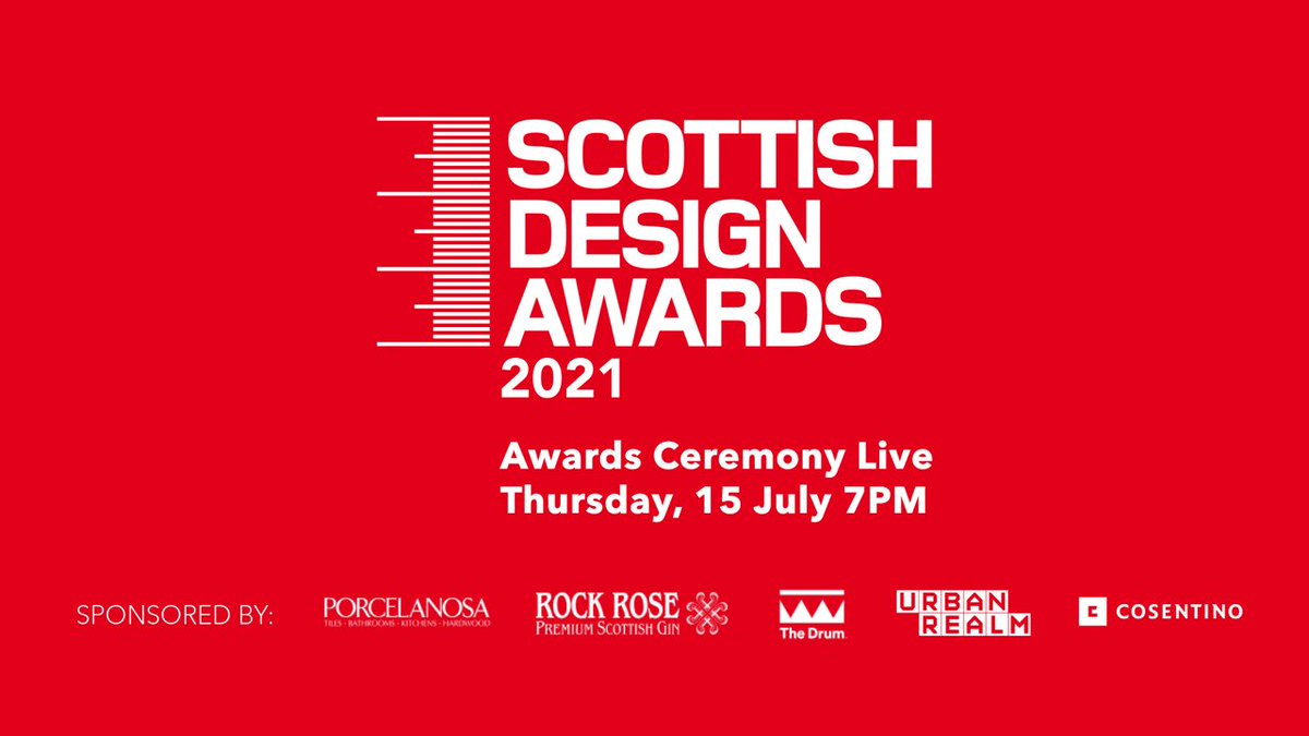 The countdown begins today!  With just 7 days to go until the Scottish Design Awards 2021: 2021.scottishdesignawards.com/the-awards-cer…