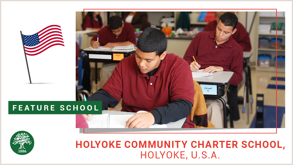 Holyoke Community Charter School, a member of the global SABIS® Network, is a tuition-free, public charter school located in Holyoke, Massachusetts that opened its doors on September 12, 2005. To know more, visit hccs.sabis.net