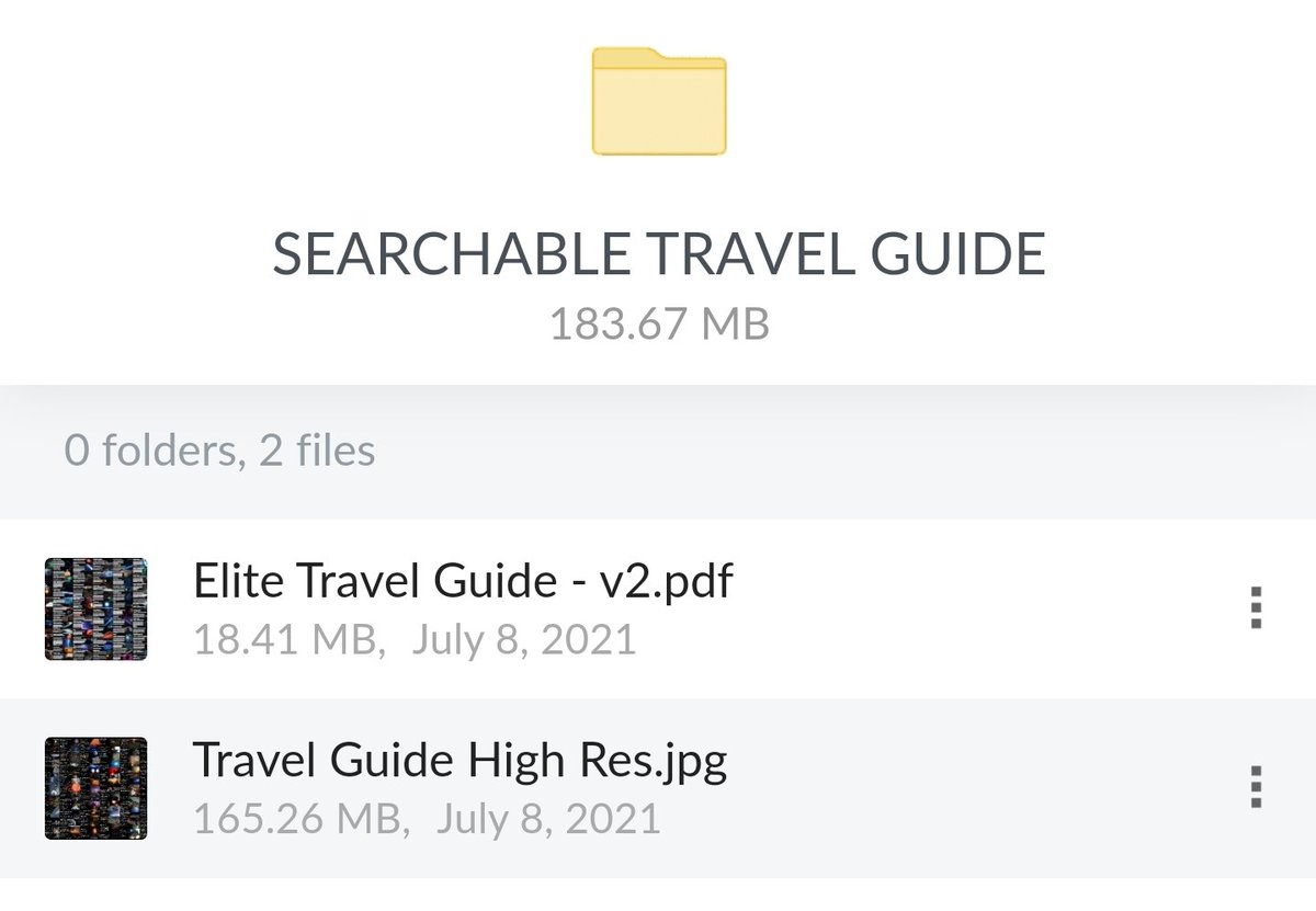 FanProgram's tweet image. ☁️ You can access the Galactic Guide on the cloud drive.
mega.nz/folder/oI0wTZR…