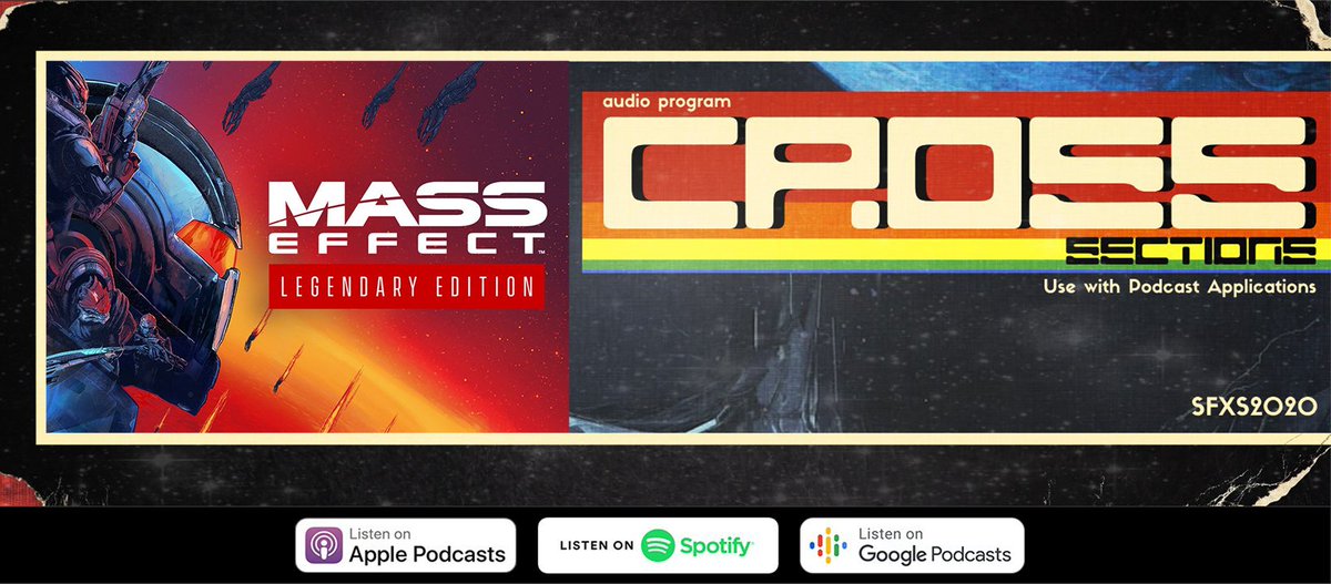SFCrossSections's tweet photo. The bois reconvene their sci-fi discussion on the Mass Effect franchise. Today we dive deep into the #SciFi elements, talk fan backlash, and speculate about the future.

@ApplePodcasts: https://t.co/OO3t17tIqx
@Spotify: https://t.co/PY2QJ9Ya8H

#Podcast #VideoGame #ScienceFiction https://t.co/EzqdzLomoa