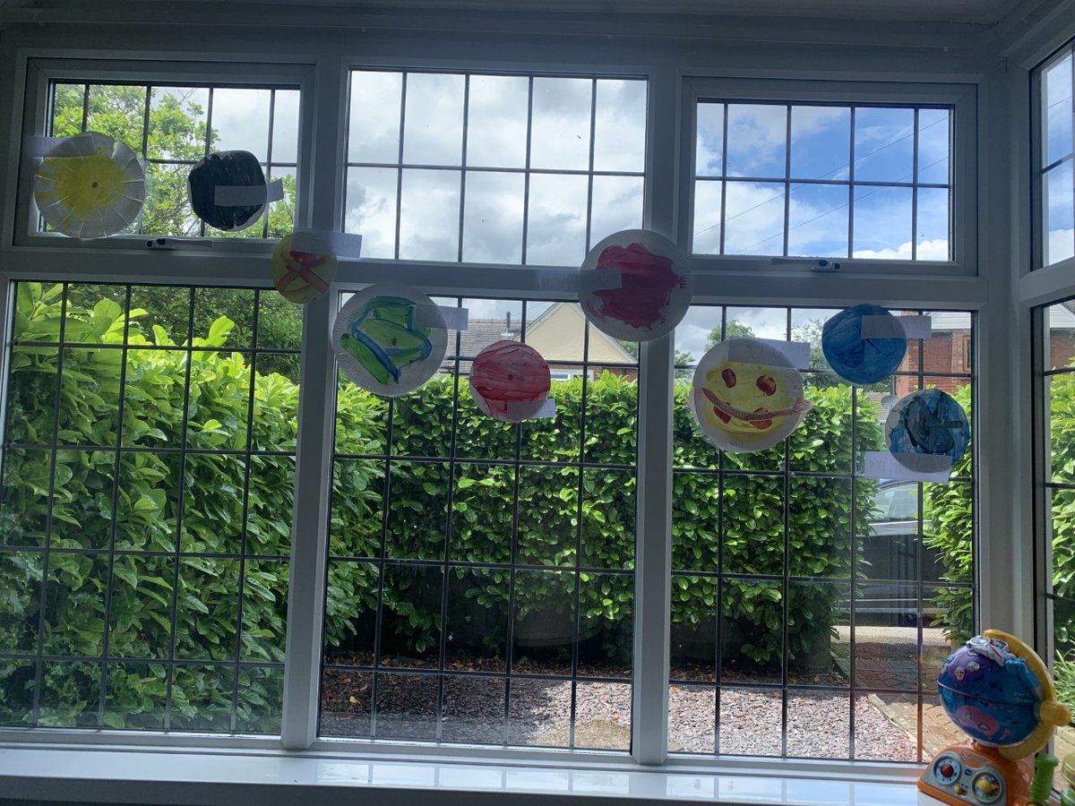 EllisonPrimary's tweet image. Some amazing home learning happening in Reception all about our solar system. #EllisonEYFS #Ellisonscience