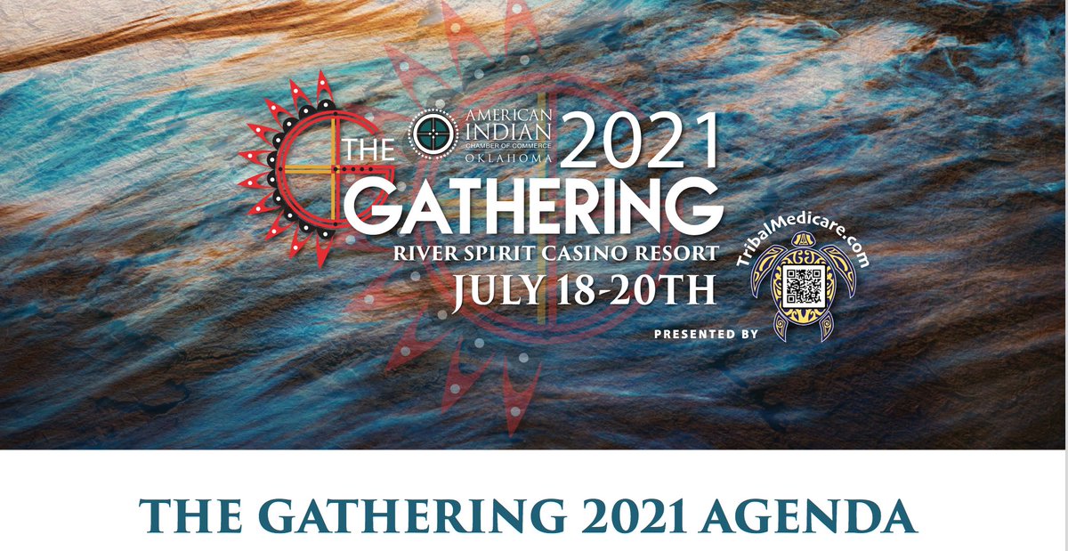AICCOklahoma's tweet photo. The Gathering is just 10 days away! 

If you would like to find out more information about  please click here to view the agenda: https://t.co/xygK3Li0a0

#AICCOk #AllNationsOneMission #Oklahoma #Native #Tribal #NativeBusiness #Chamber https://t.co/TH1AiNxny0