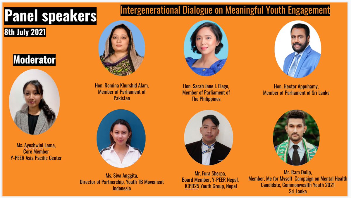ypeerap's tweet photo. 🌏 On behalf of organisers, we are grateful to all the 140 youth participants, Hon. Members of Parliament, CSO and UN representative for making the event 'Intergenerational Dialogue on Meaningful Youth Engagement
' successful.
😇 @UNFPAasia
#YPEERAP #APDA #UNFPAAPRO https://t.co/VdC7QxuUfb
