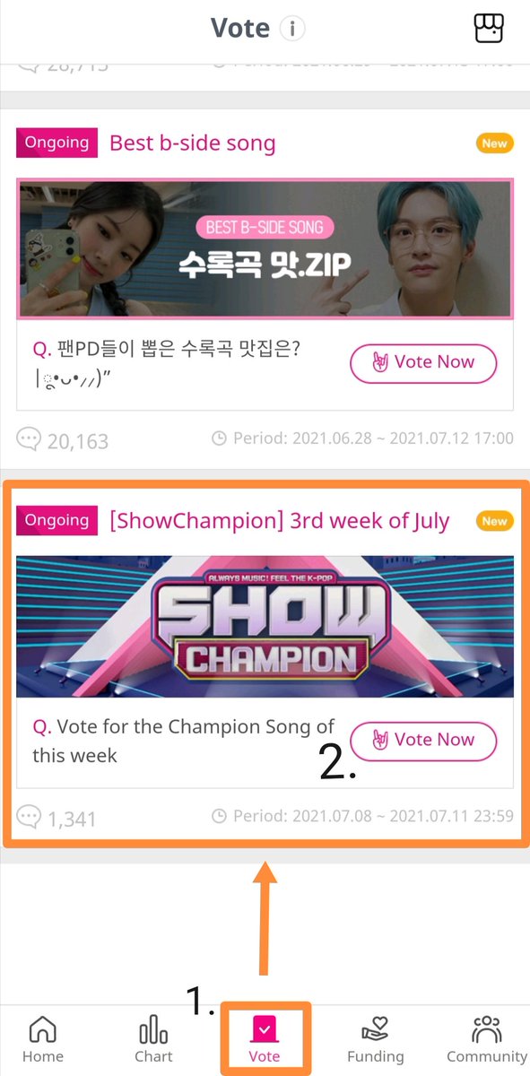 Cyline18634138's tweet photo. @CakezoneI @2PMvotingteam Just to remind you vote here ya... Not homepage's chart ^^ https://t.co/DQ2dImFzsc