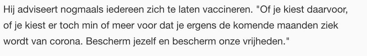 sjoerdkr's tweet photo. @hugodejonge Zo dus mijn zoontje van 4 die tot de risicogroep behoort kiest er zelf voor om ziek te worden… goed om te weten dat u er zo over denkt… https://t.co/W0W1ri2xHf