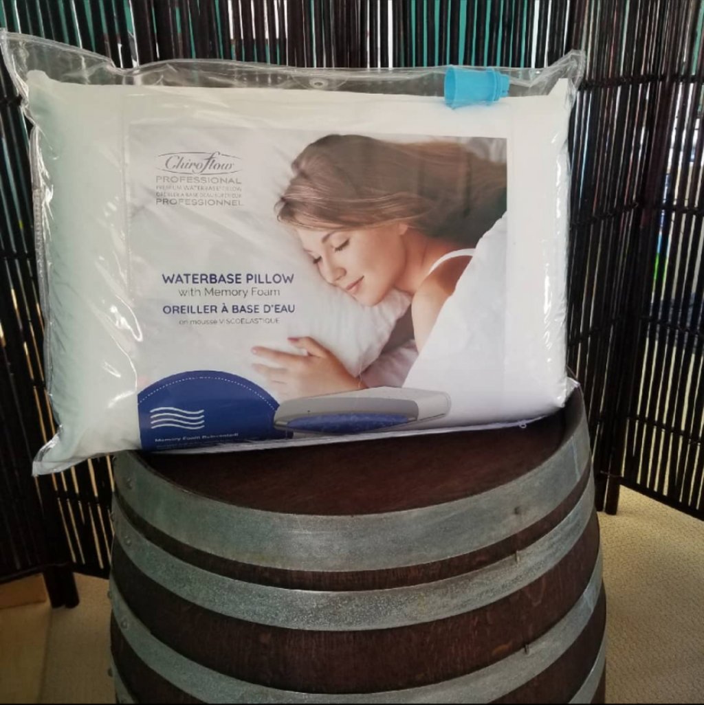 chiroflow gel memory foam pillow