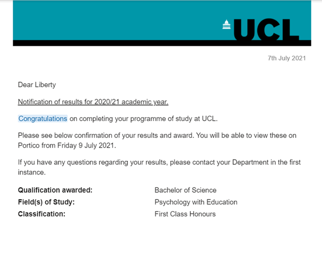 milne_libby's tweet photo. Best email I've ever gotten!🏛️👩‍🎓🎉 https://t.co/SiqLCrIhQZ