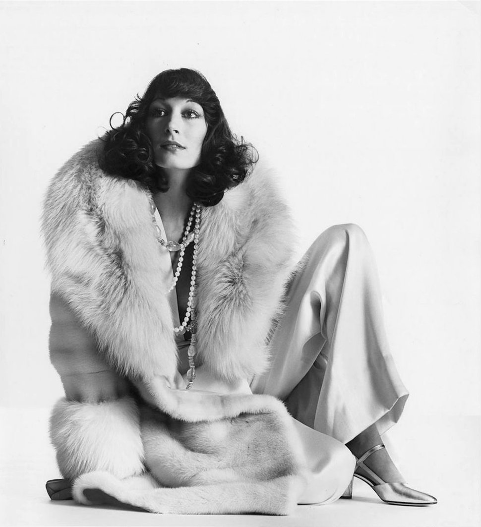 A very happy birthday to Anjelica Huston. Photograph by Irving Penn, 1972. 