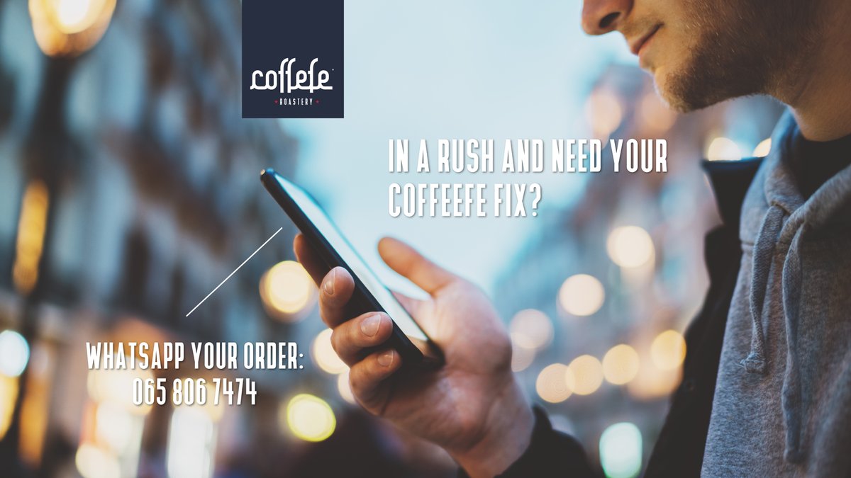 Plan ahead and Whatsapp your order on 065 806 7474 and we will have your order ready for curbside collection! 

#Coffefe #CurbsideCollection #Coffee #PreOrder #Delicious #Hot #WinterWarmer #Birdhaven