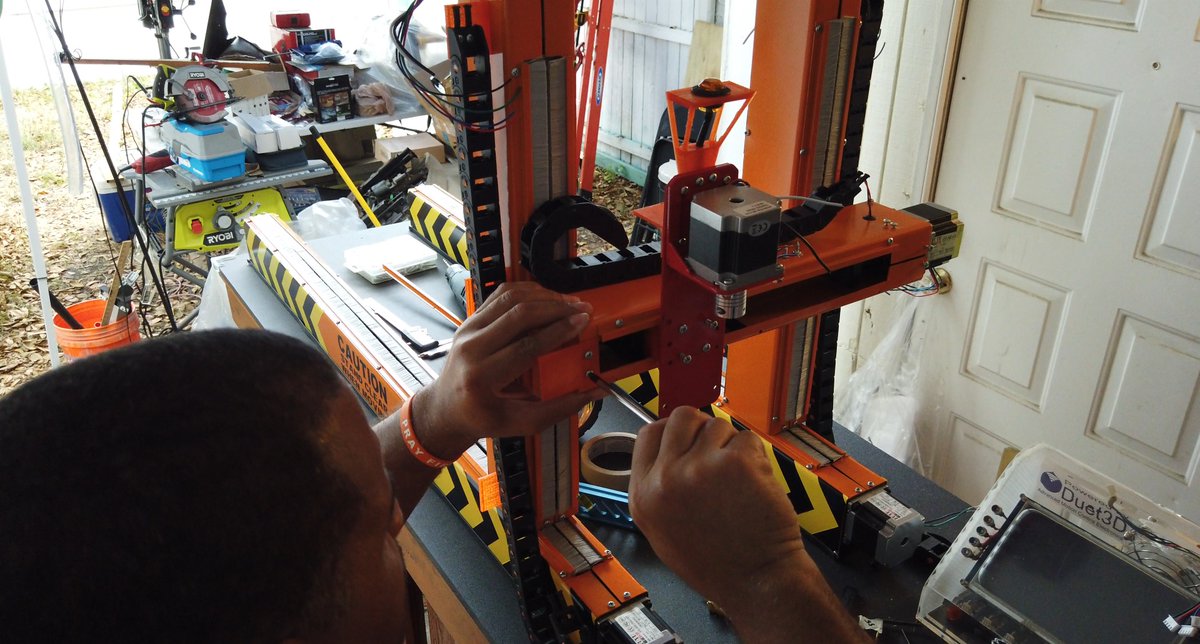 Ebcllc3D's tweet photo. Alvin B. Williams...trusting the process.  Humble beginnings. 

.
.
#3DPrintingTechnology #3Dprinting #additivemanufacturing #drafting #bimtechnology #architectualdrafting #largescaleprinting #3dhomes #alvinbwilliams #tampabay3dprintedhomes  #cad   #custom https://t.co/9qNVlZYFRK