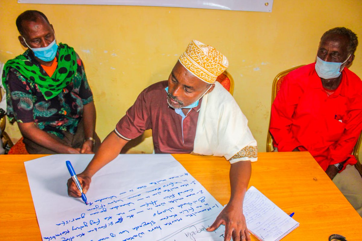 NoFYLSOM's tweet photo. TODAY in Beled-Xawa: training for camp management committees (CMCs) from Beled Amin site on CCCM, roles &amp; resp. of CCCM stakeholders, site planning, complaint feedback mechanism, community participation, fire prevention &amp; conflict resolution.  Thanks to @shf_somalia for support. https://t.co/enM2wbsj1t